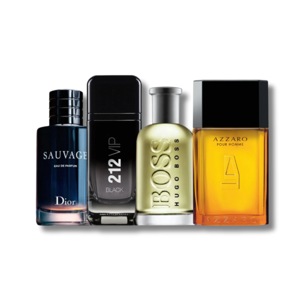 Set perfumes Sauvage, 212VIP, Hugo Boss, Azzaro  100ml